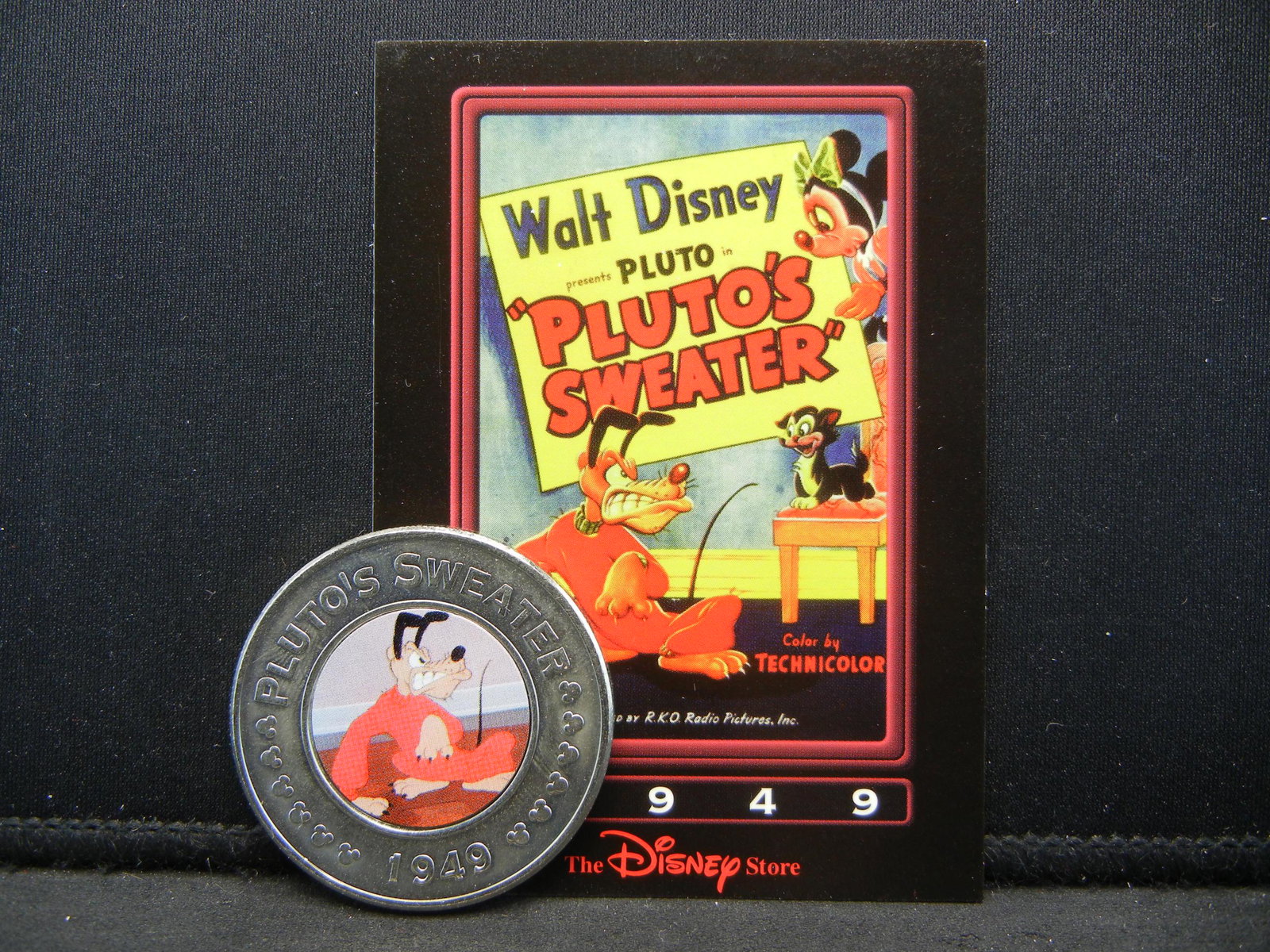 1949 Pluto's Sweater Token: 1949 Pluto's Sweater Token