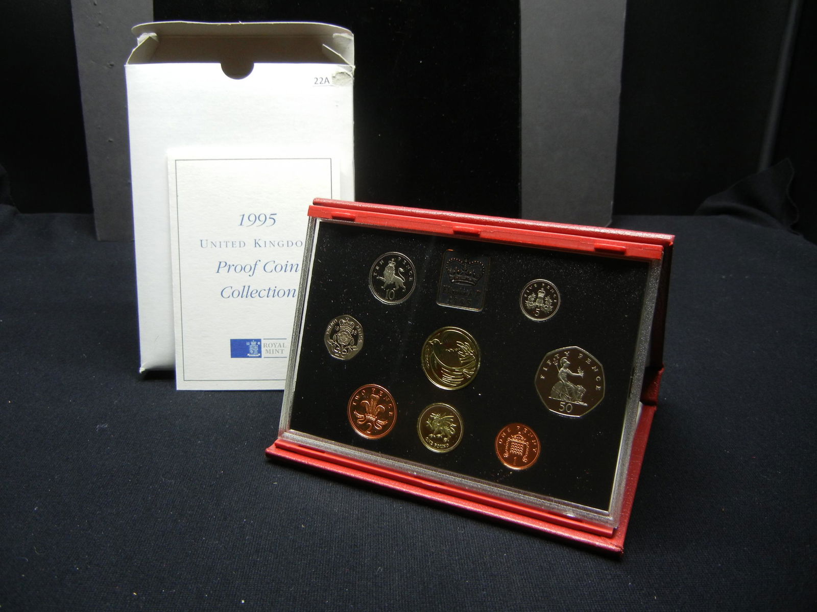 1995 United Kingdom Proof Coin Set (1 of 4)