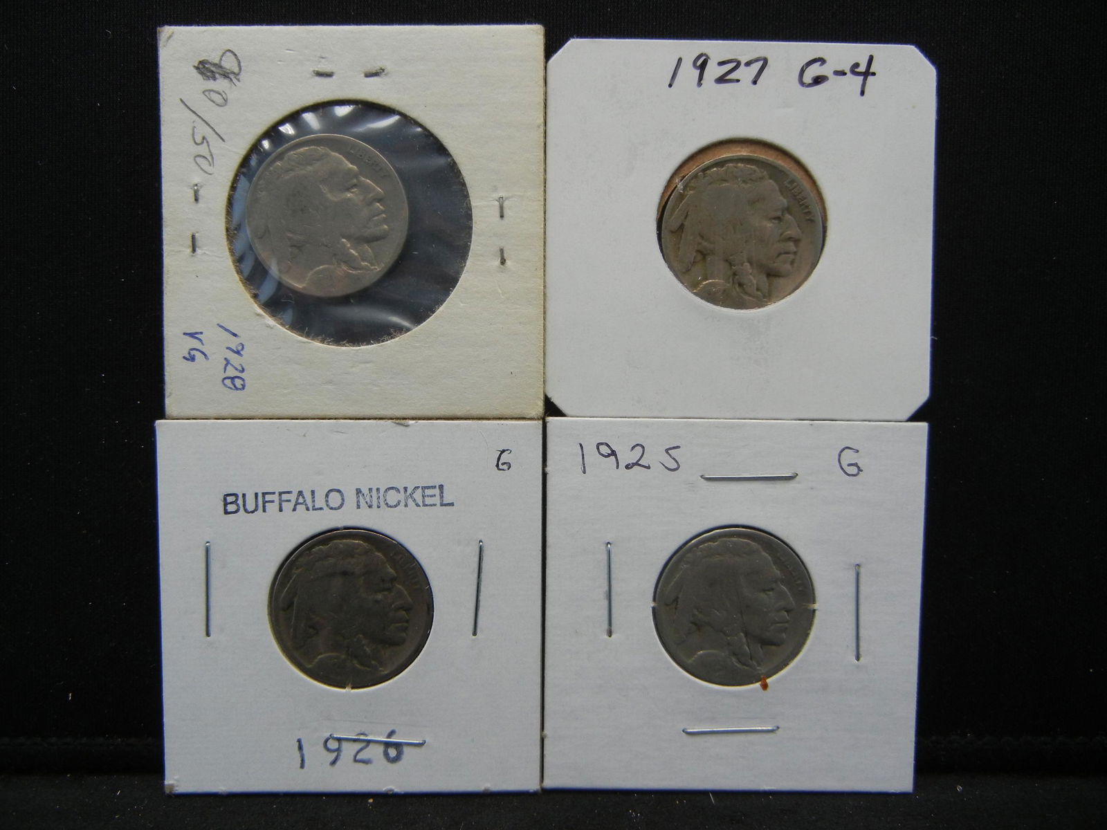 1925, 26, 27, 28, Buffalo Nickels (1 of 5)