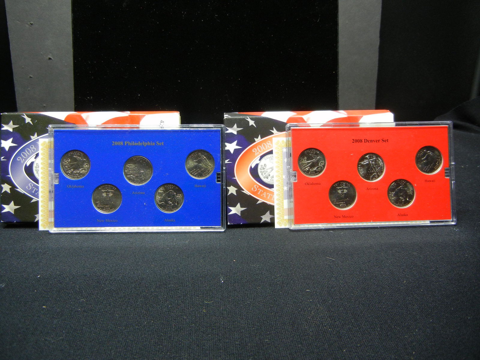 2008 PD US Mint State Quarter Collection (1 of 7)