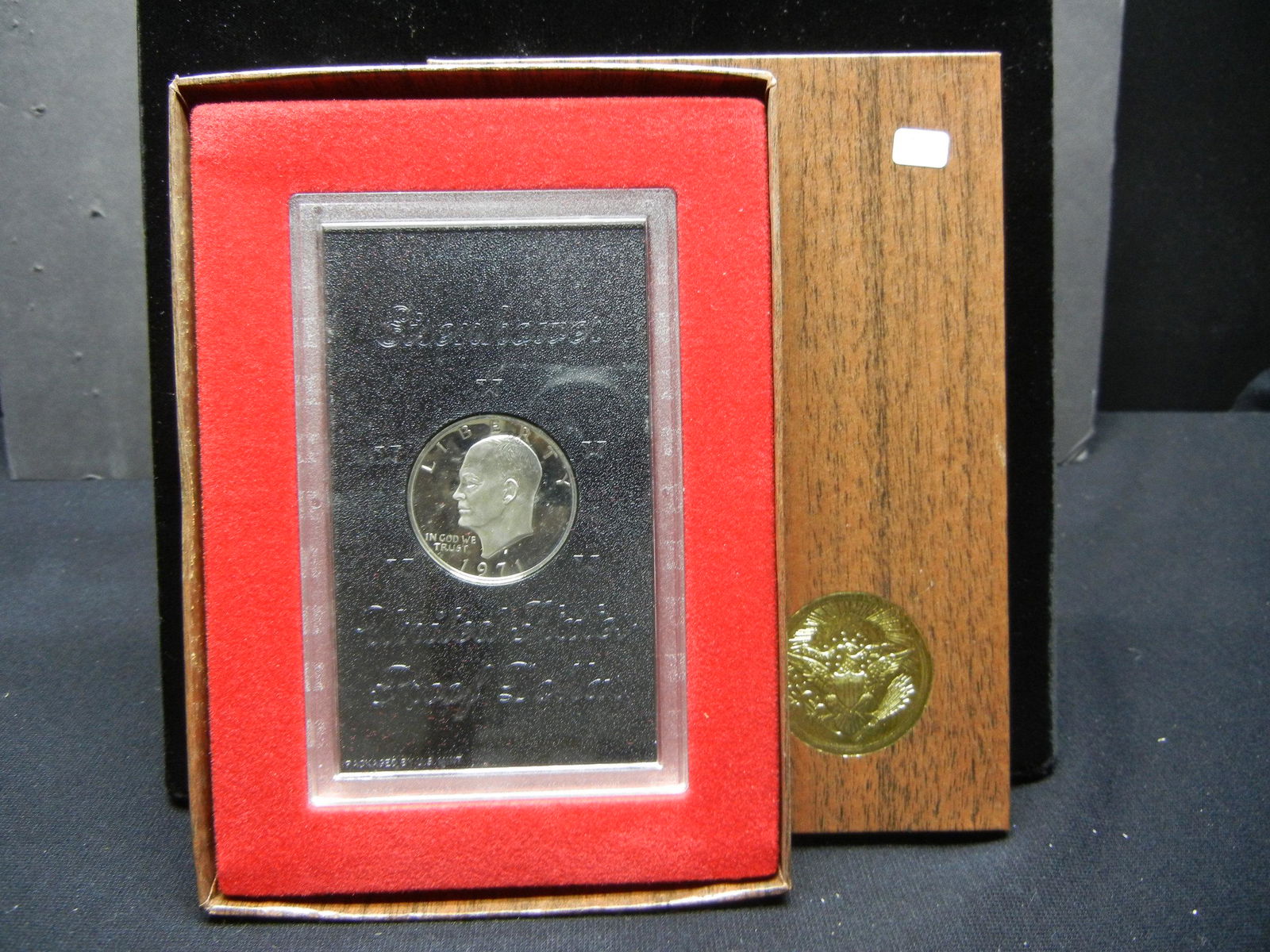 1971-S Silver Eisenhower Dollar in Mint Package.  GEM. (1 of 5)