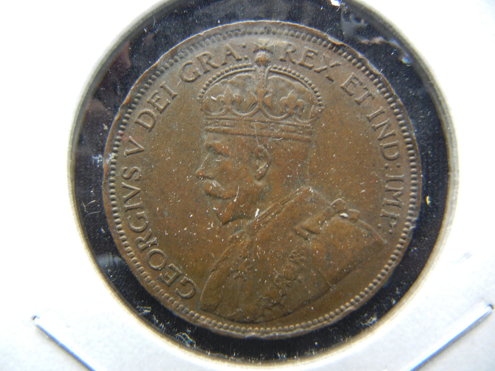 1917 Canada Large Cent.  Really nice almost (1 of 2)