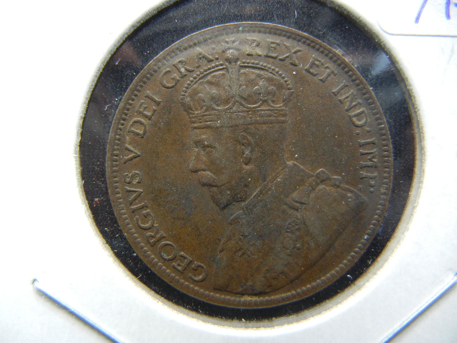 1918 Canada Large Cent.  Nice extremely fine. (1 of 2)
