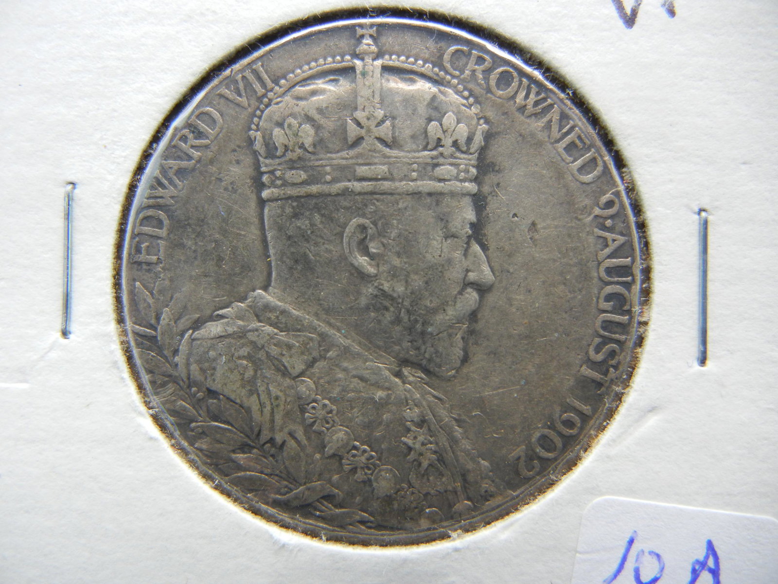 Super RARE 1902 England Edward VII Coronation Medal. (1 of 2)