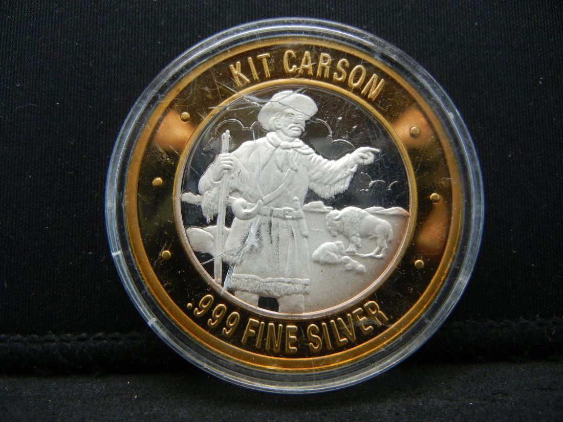 Kit Carson (.999) silver in The Explorers of the (1 of 2)