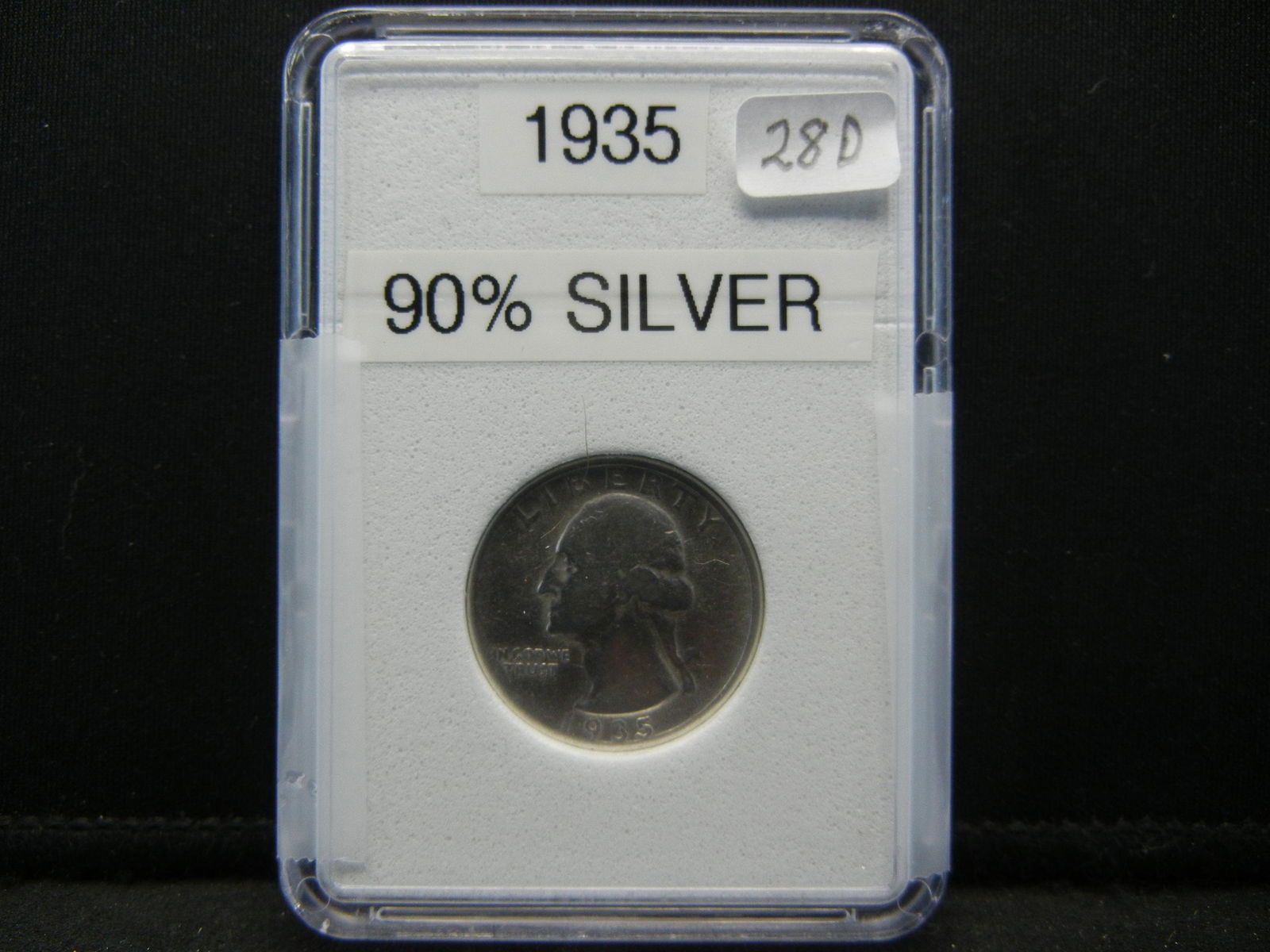 1935 Washington Quarter 90% Silver (1 of 4)