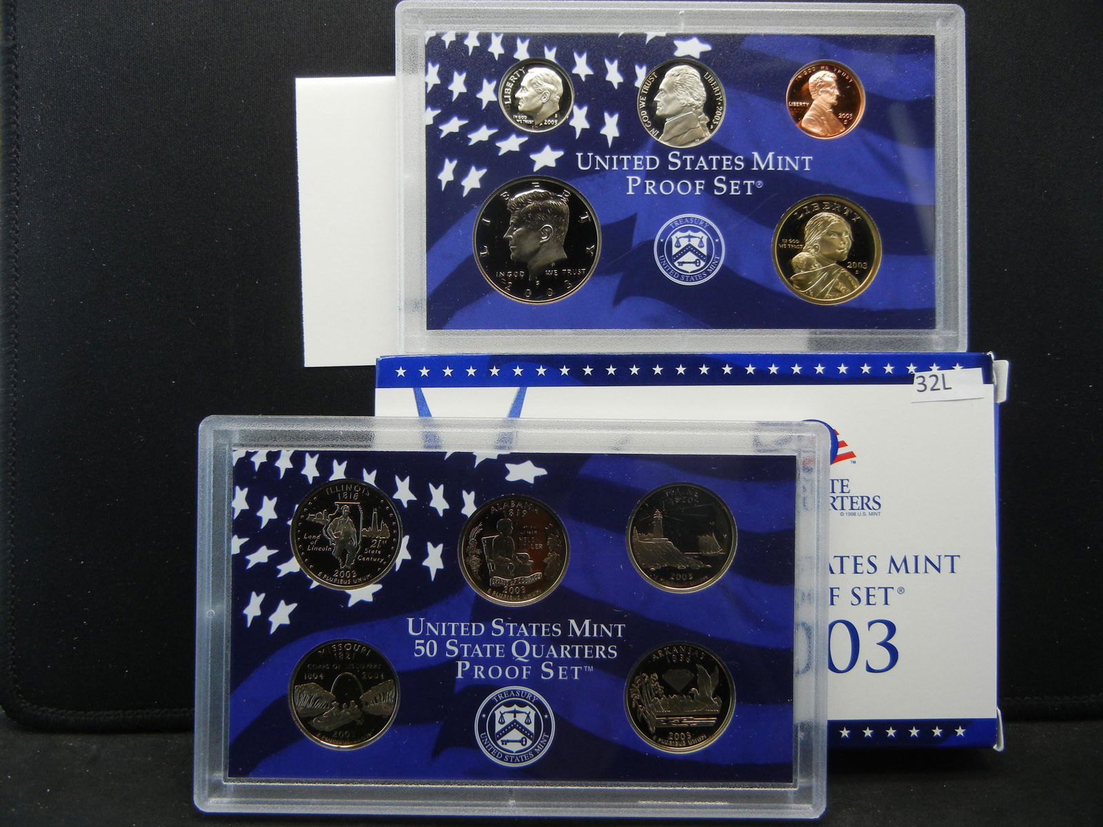 2003 United States Mint 10 Coin Proof Set With Original (1 of 7)