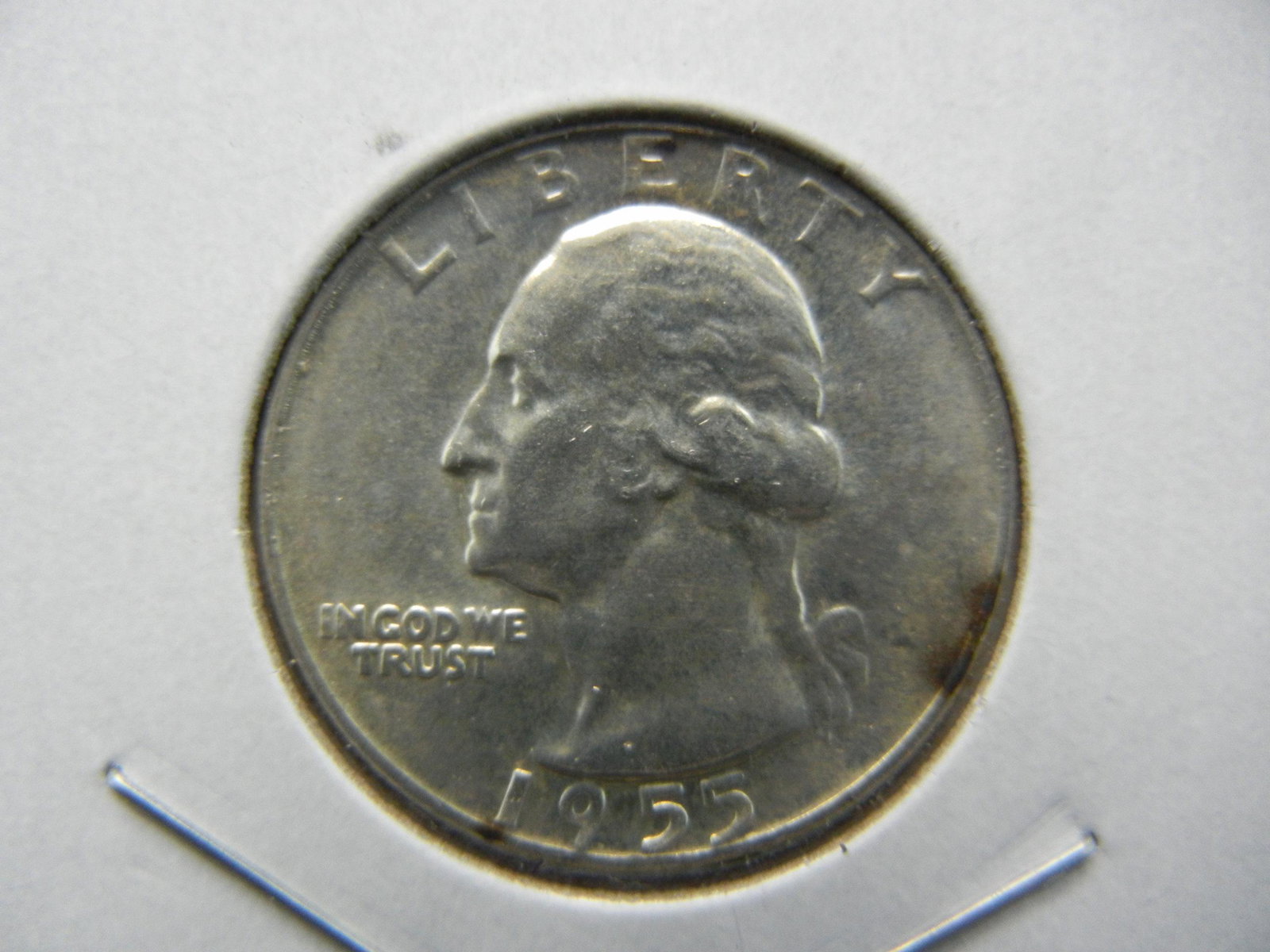 1955-D Washington Quarter. Very Choice BU.: 1955-D Washington Quarter. Very Choice BU.