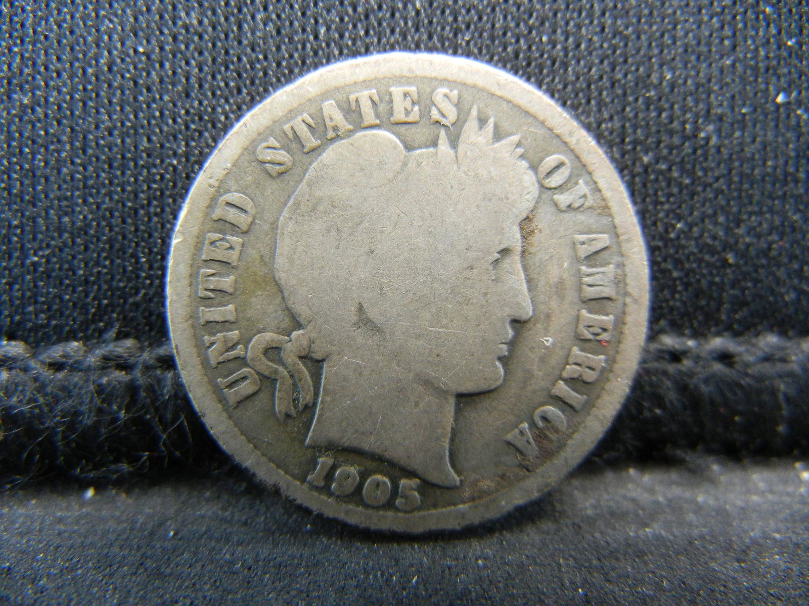 1905 Micro (O) Barber Dime VG Semi Key Date (1 of 2)
