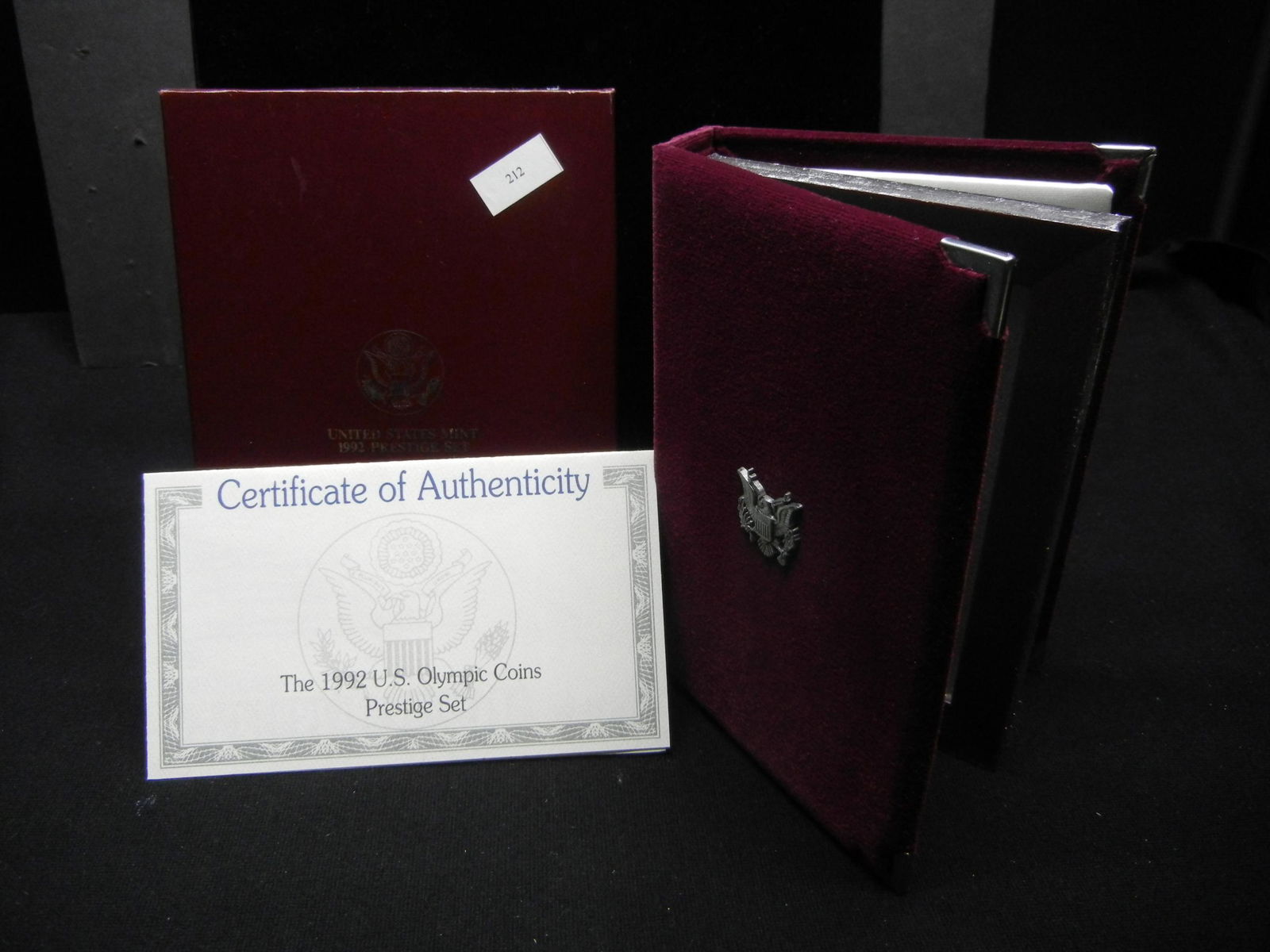 1992 United States Olympic Prestige 7 Coin Proof Set w/ (1 of 6)