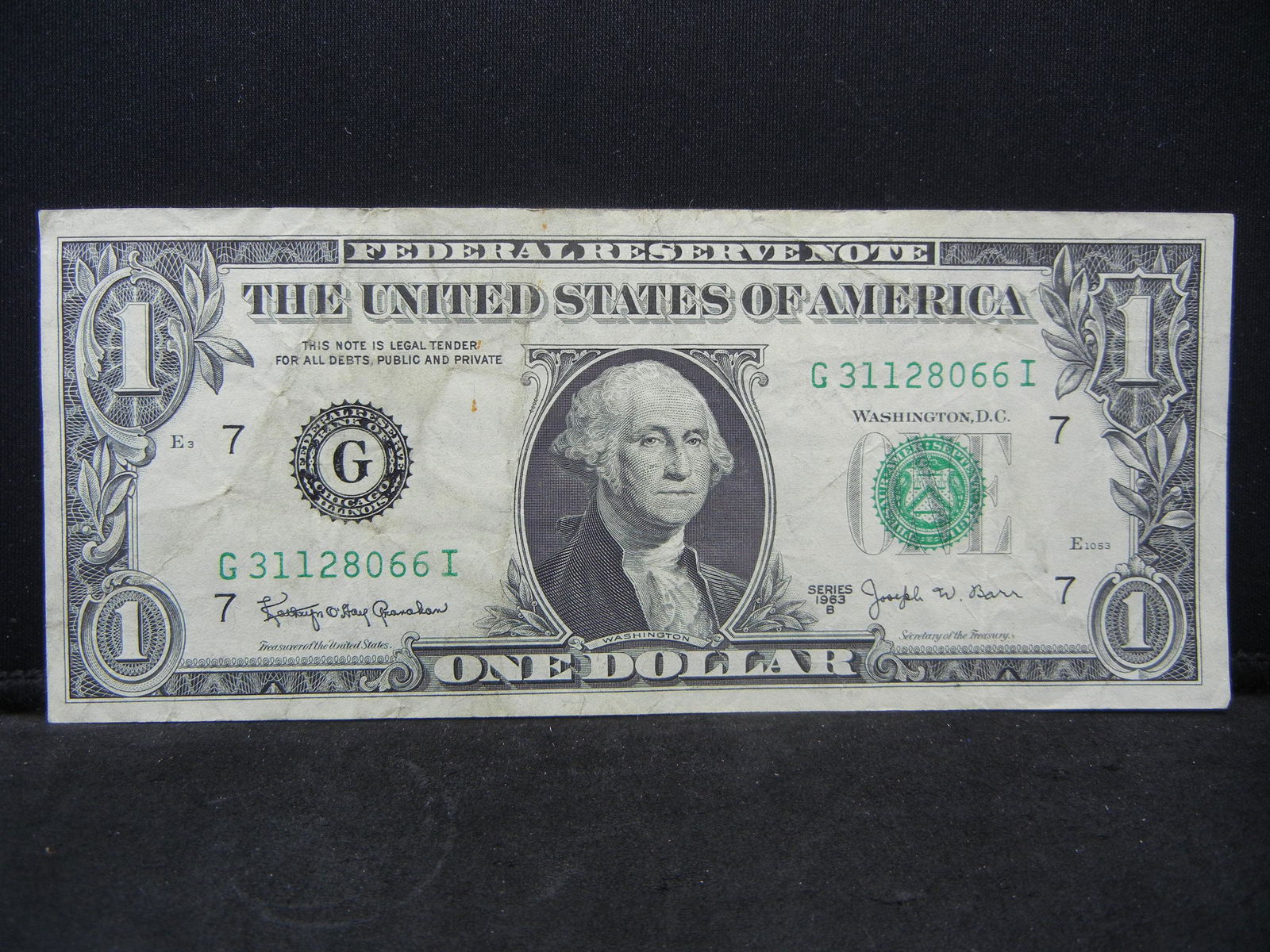 Series 1963 B Barr Note United States $1.00 Federal (1 of 3)