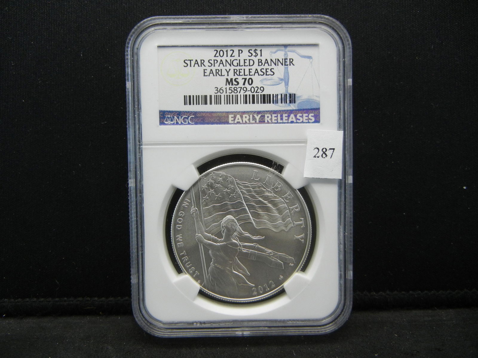 2012-P NGC MS70 United States Star Spangled Banner (1 of 4)