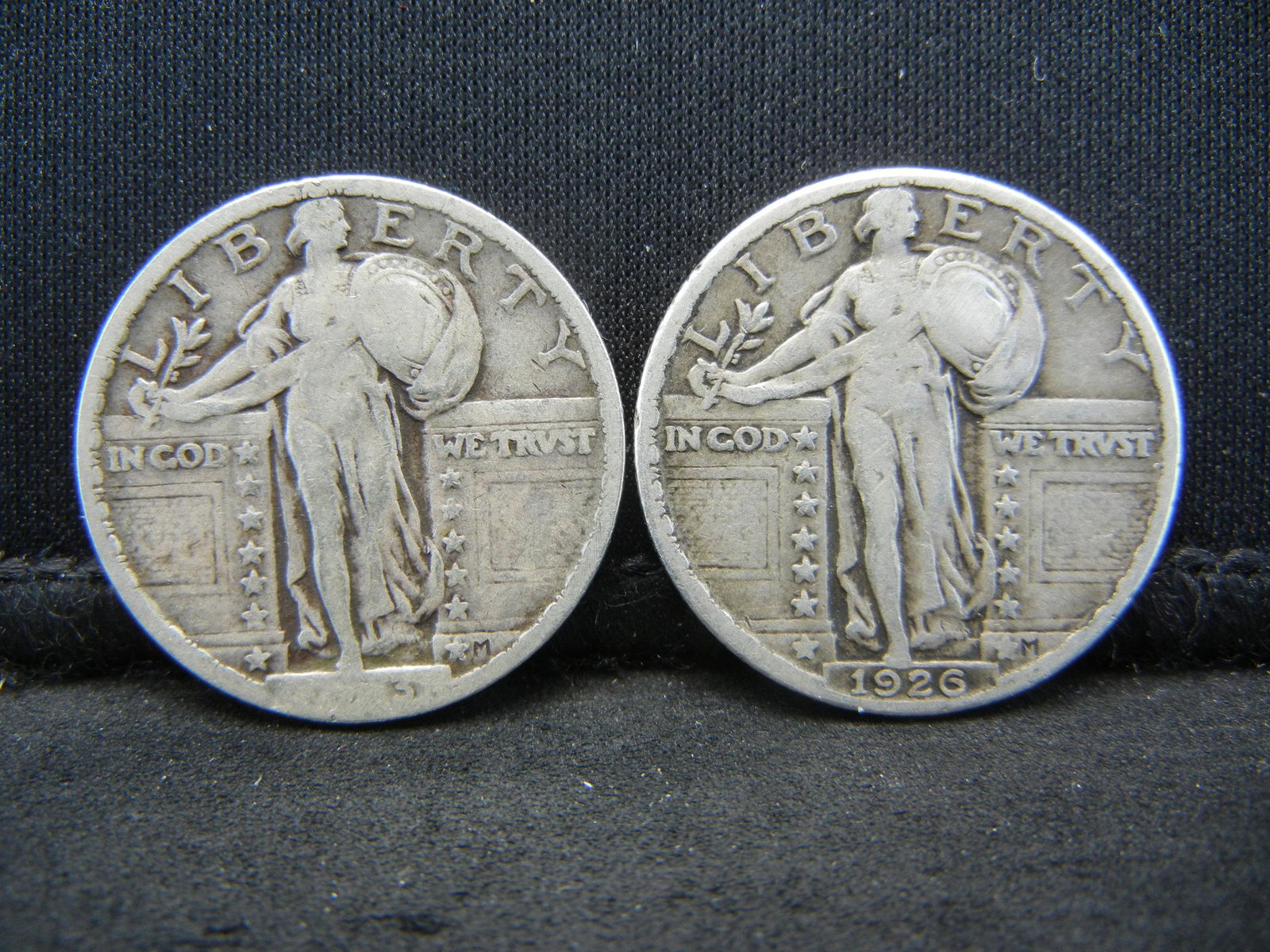 1923 Standing Quarter Better Date and 1926 Standing (1 of 2)