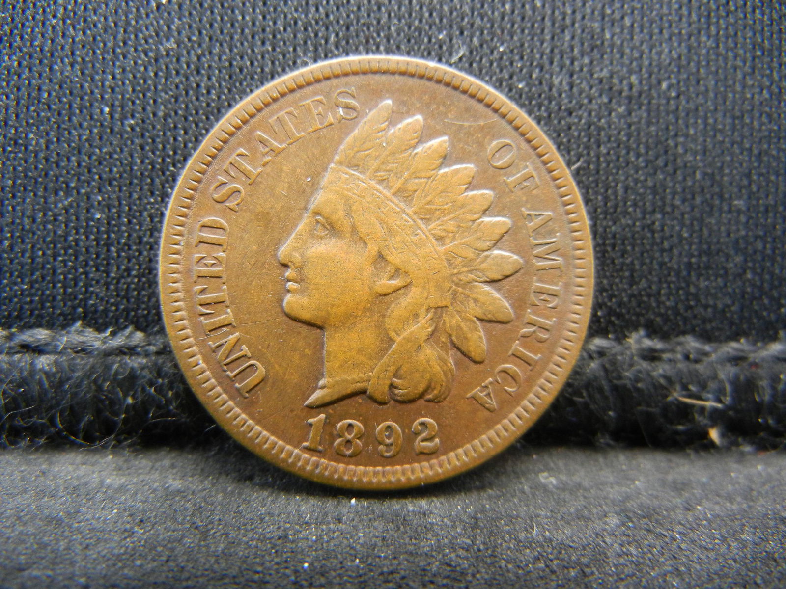 1892 Indian Head Cent XF (1 of 2)
