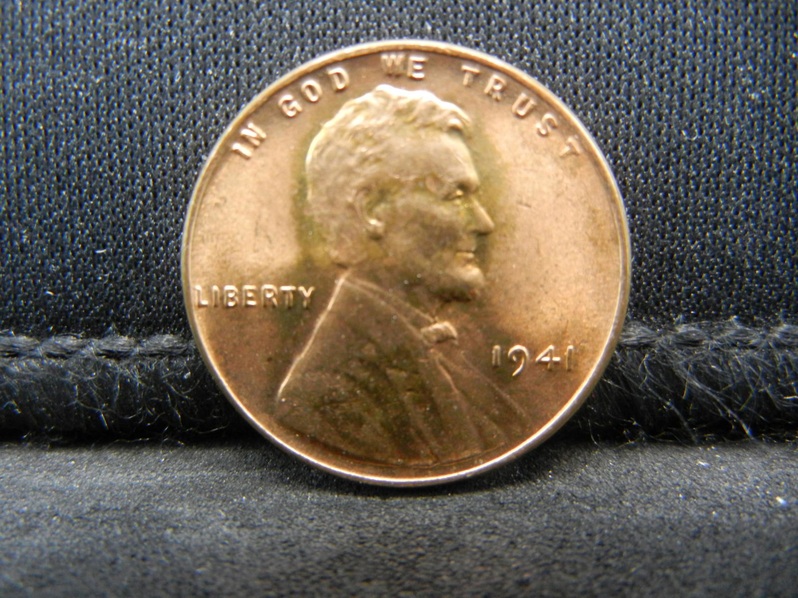 1941 Gem BU Full Red Lincoln Wheat Cent (1 of 2)