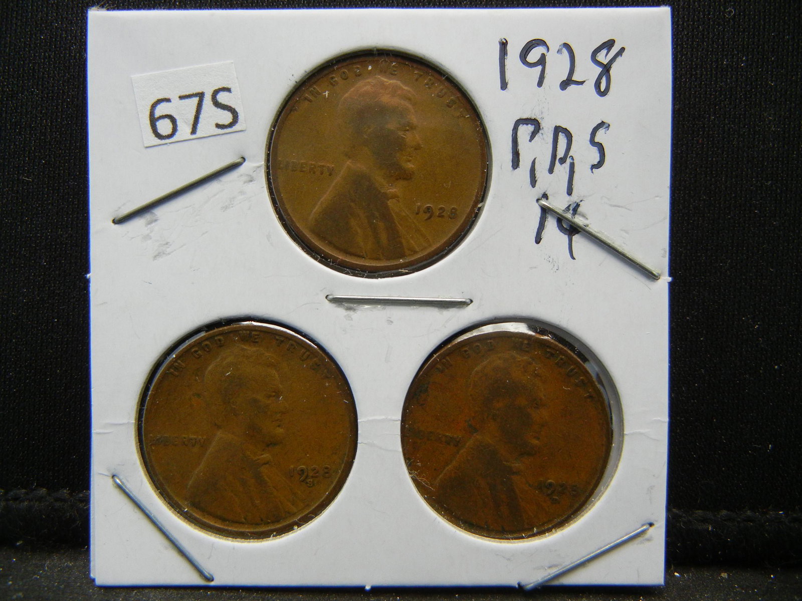 1928 PDS Lincoln Wheat Cents (1 of 2)
