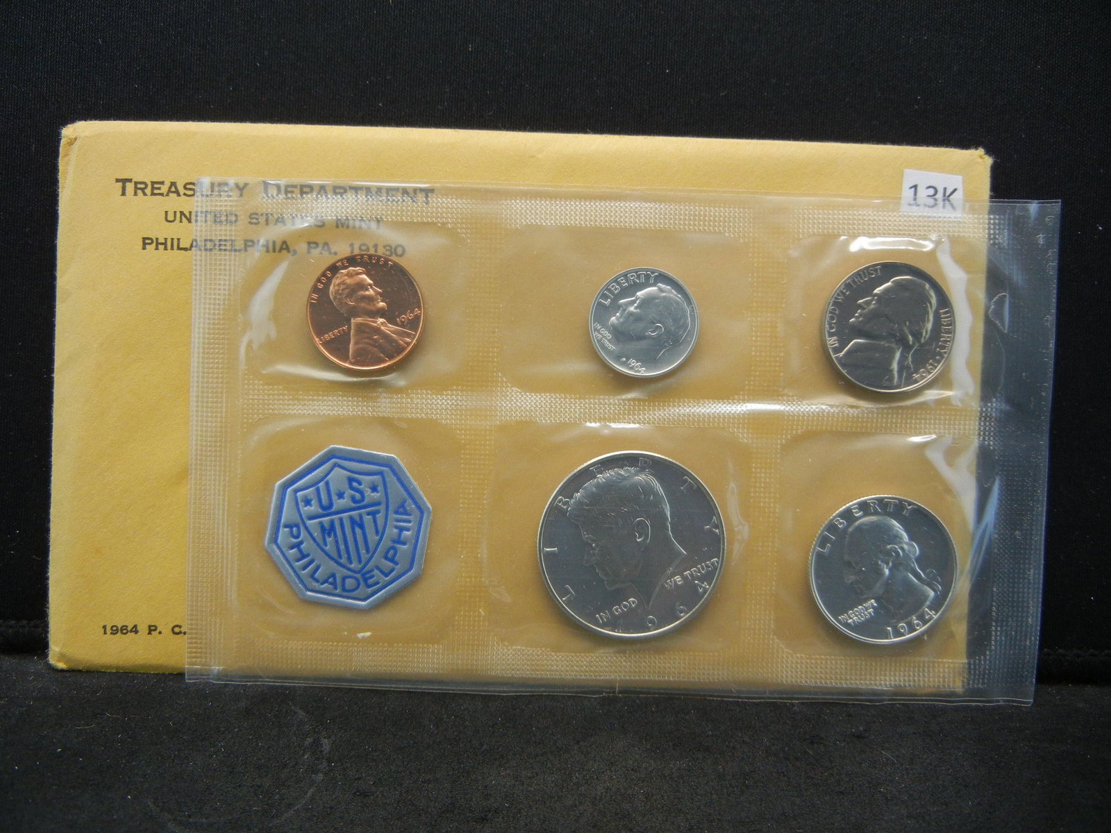 1964 United States Mint Proof Set With COA & Original (1 of 3)