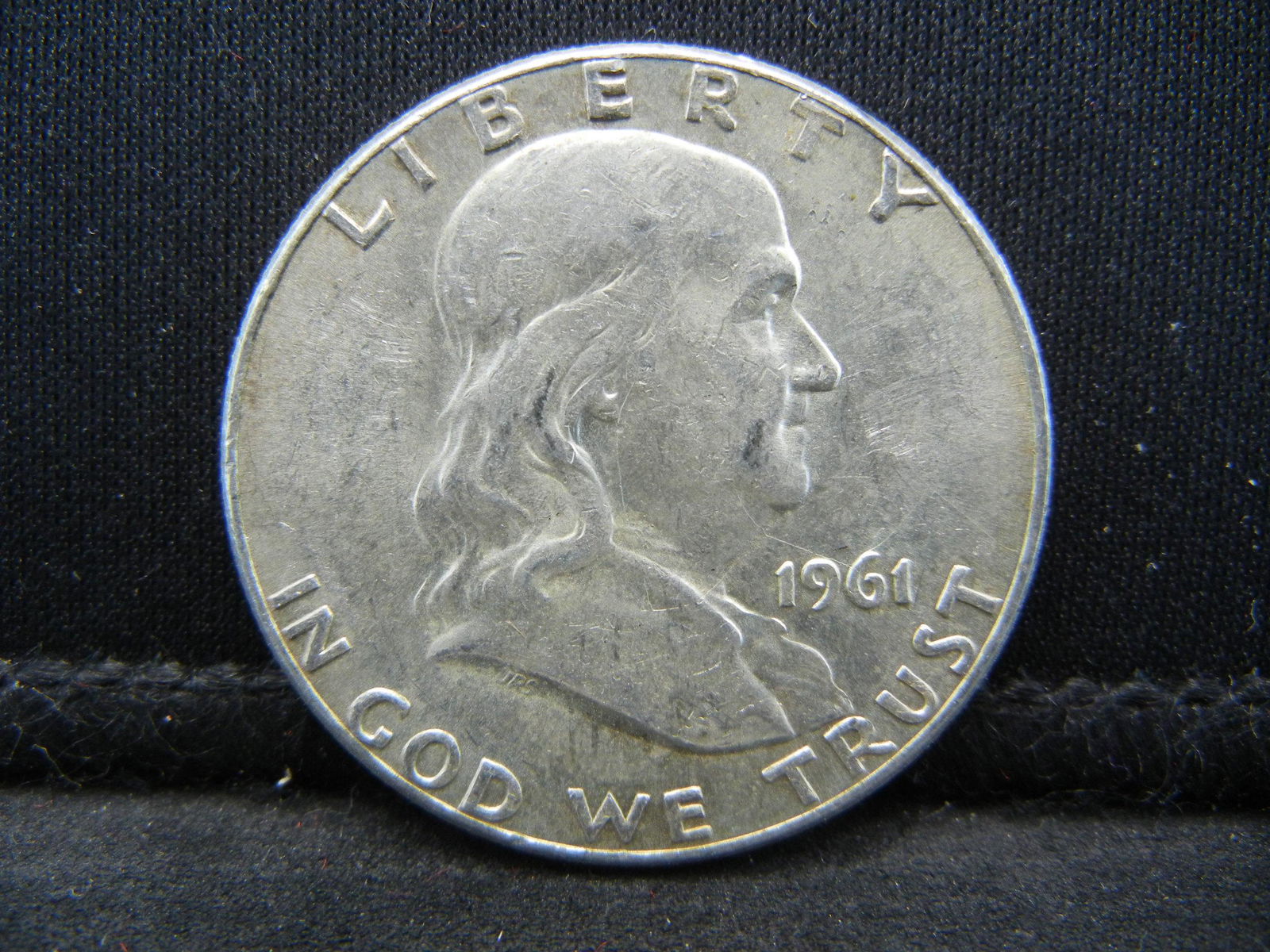 1961 SILVER (90%) FRANKLIN HALF (1 of 2)