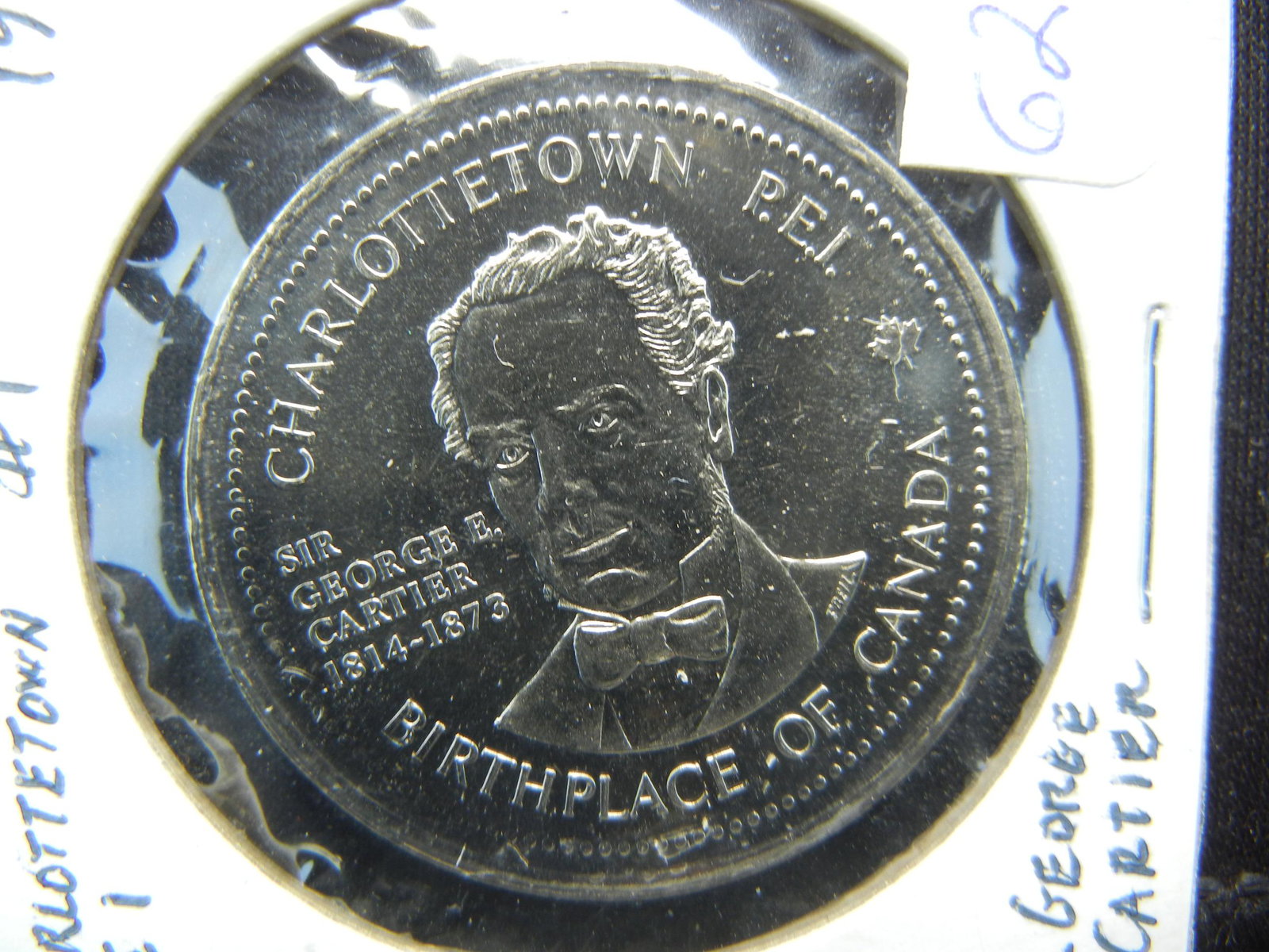 CANADA, (CHARLOTTETOWN-BIRTHPLACE OF CANADA/SIR GEORGE: CANADA, (CHARLOTTETOWN-BIRTHPLACE OF CANADA/SIR GEORGE CARTER)