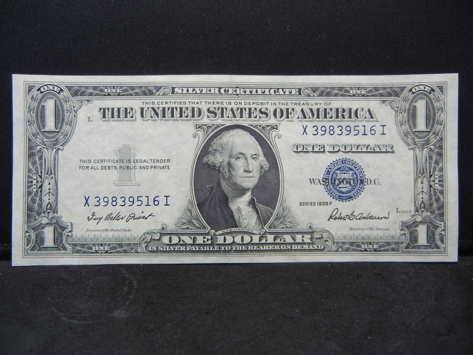 1935 F $1.00 Silver Certificate Higher Grade (1 of 3)