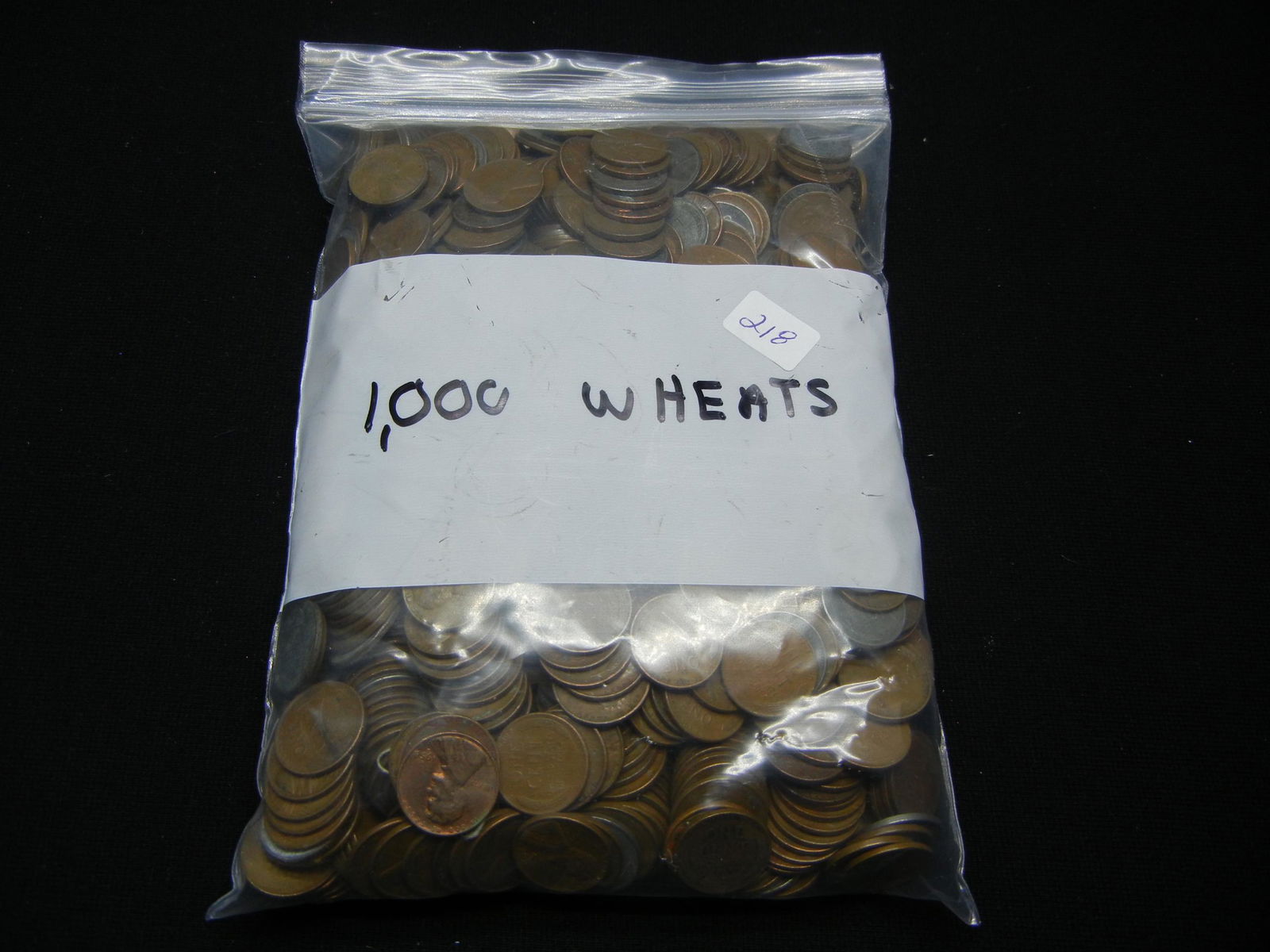 1,000 ct Mixed Date Lincoln Wheat Cents (1 of 3)