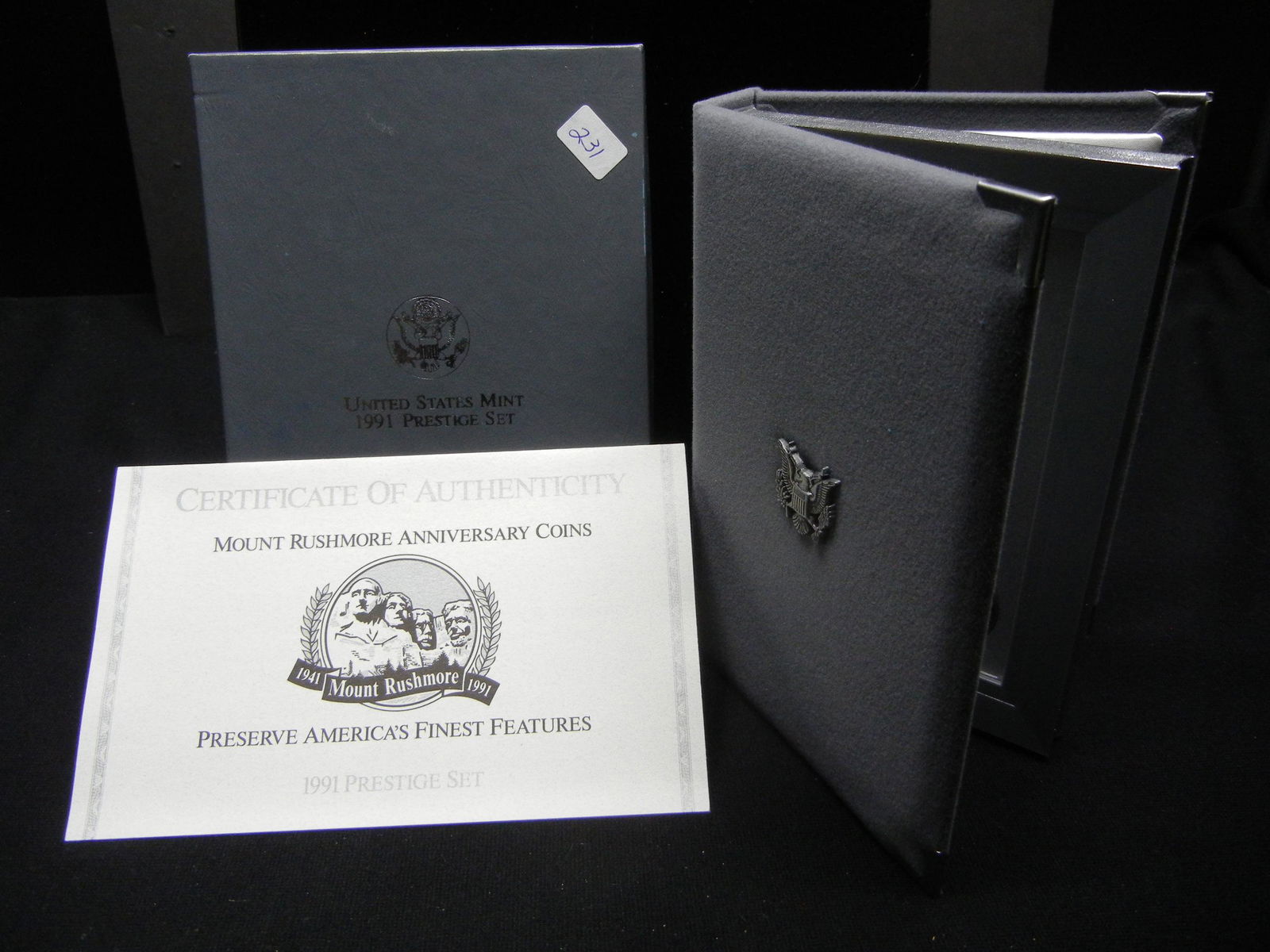 1991 United States Mount Rushmore 7 Coin Proof Prestige (1 of 4)