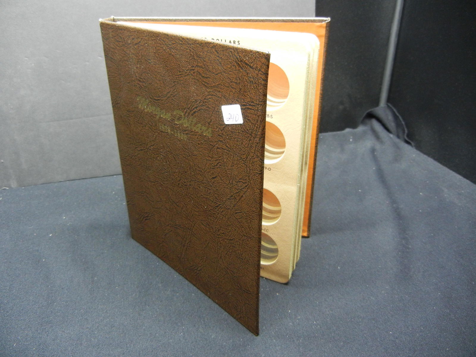 Dansco Album #7178 Morgan Silver Dollars - 1878 - 1890 (1 of 5)