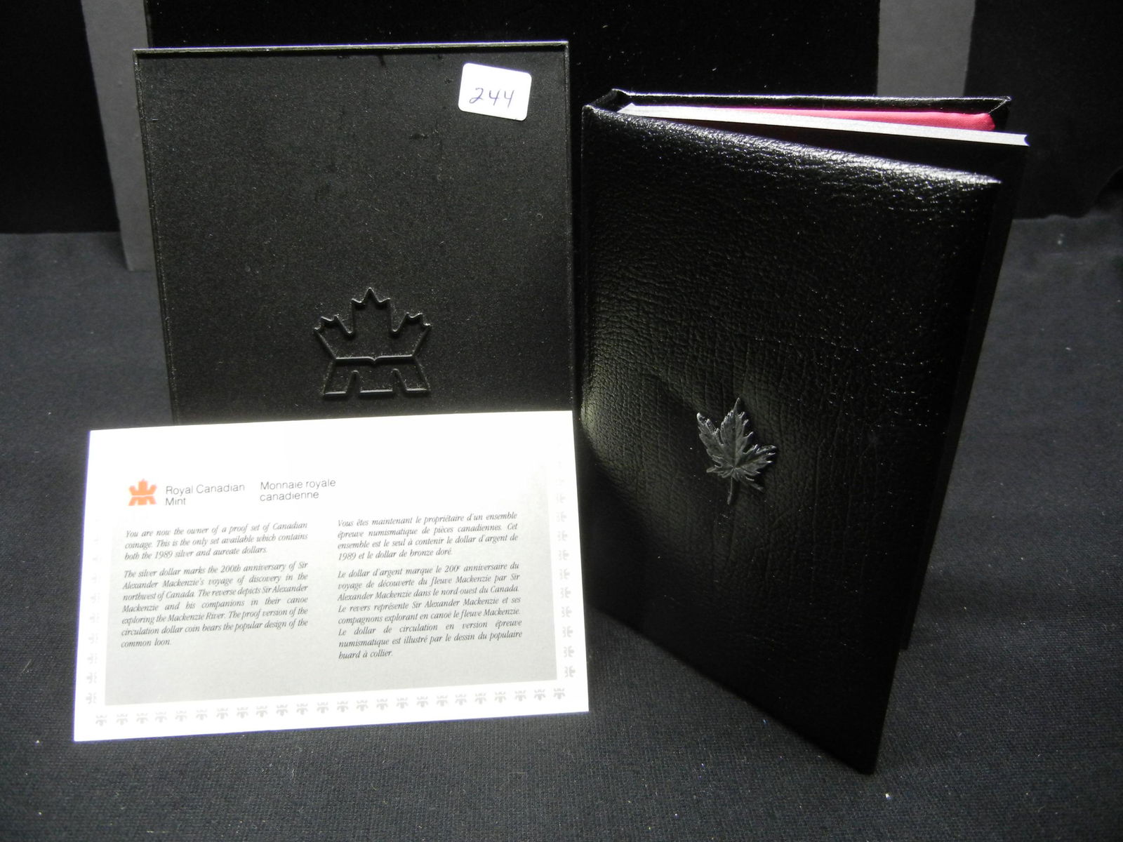 1989 Canada 7 Coin Proof Set w/ Original Packaging (1 of 4)