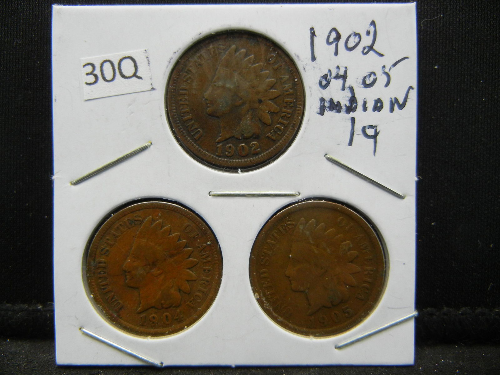 1902, 04, 05 Indian Head Cent (1 of 2)