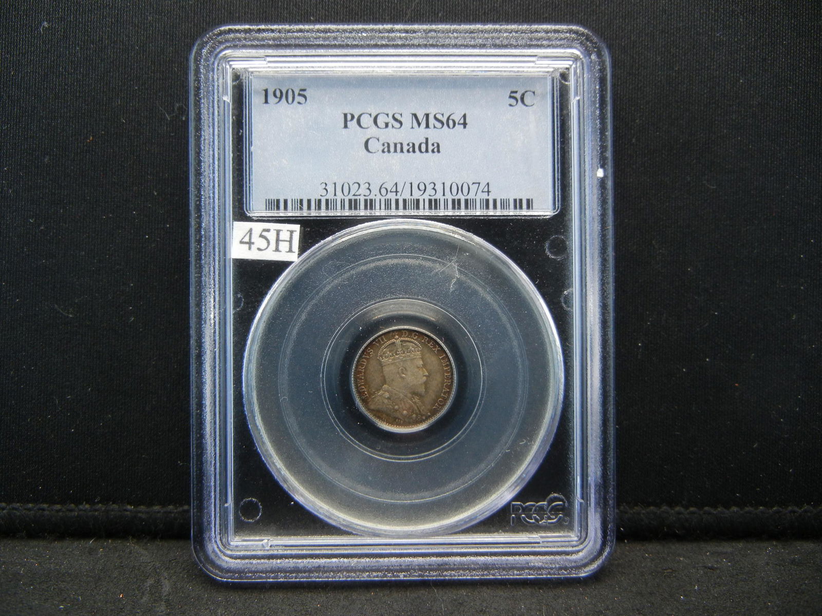 1905 5 Cents from Canada PCGS MS64 Book Value MS63 $300 (1 of 4)