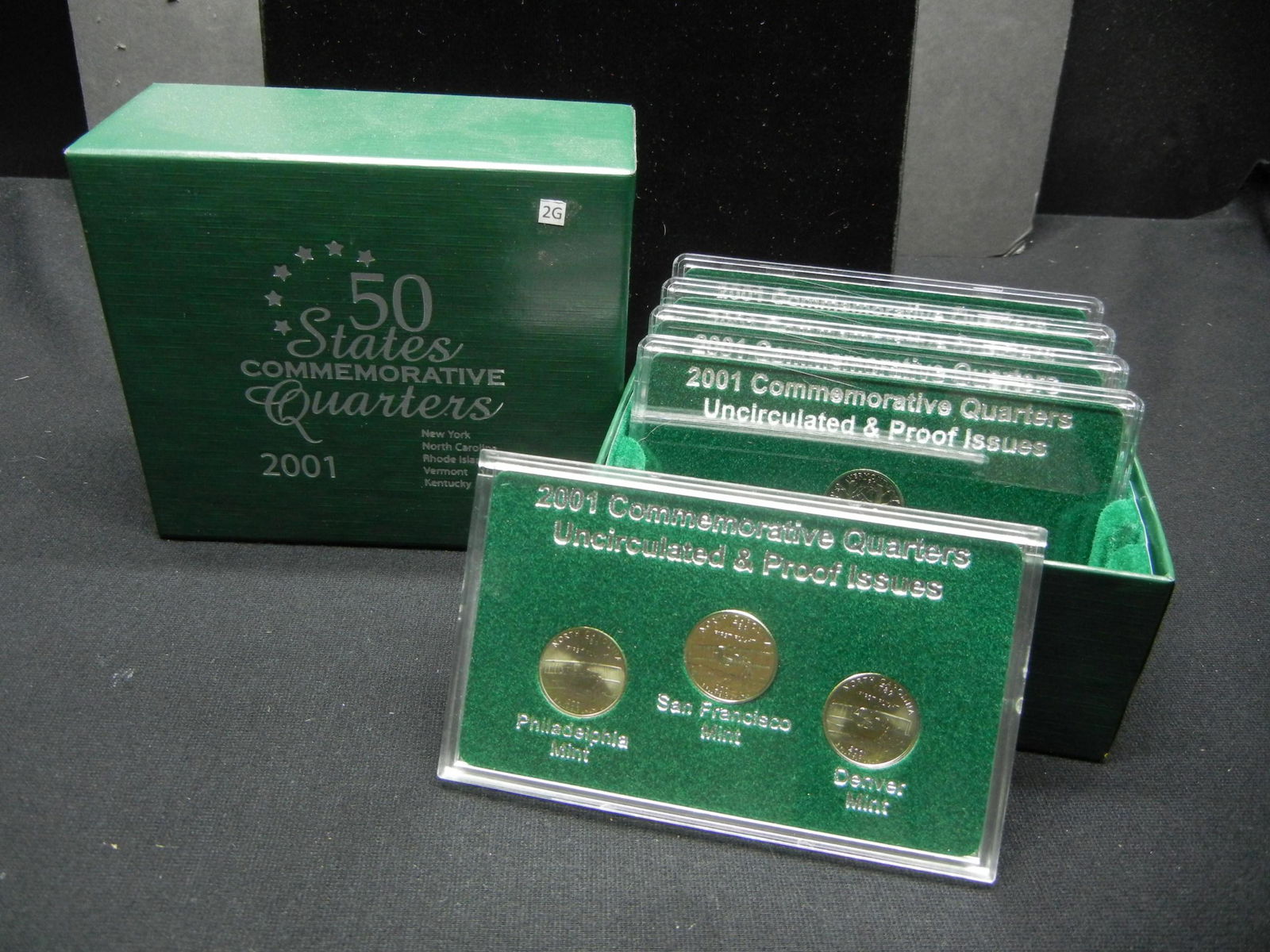 Fifty States Commemorative Quarters Case with New York, (1 of 13)