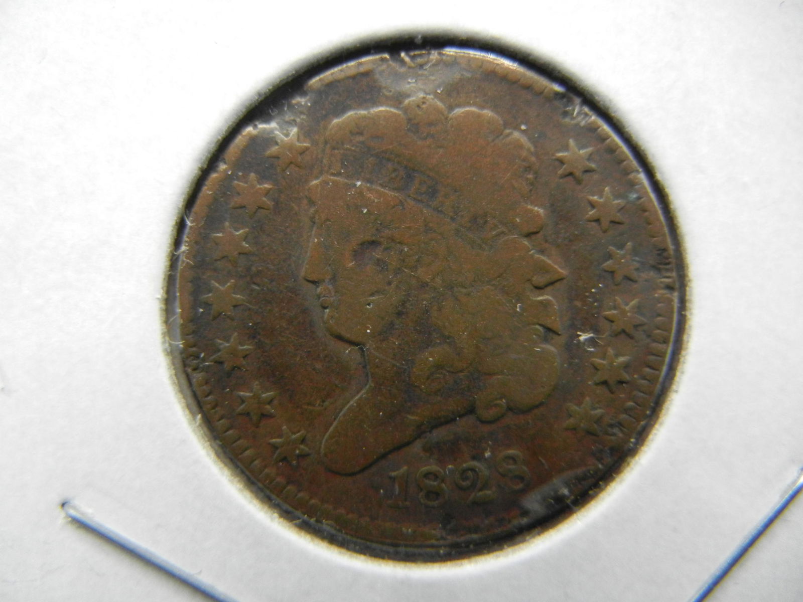 1828 Half Cent. Nice (1 of 2)