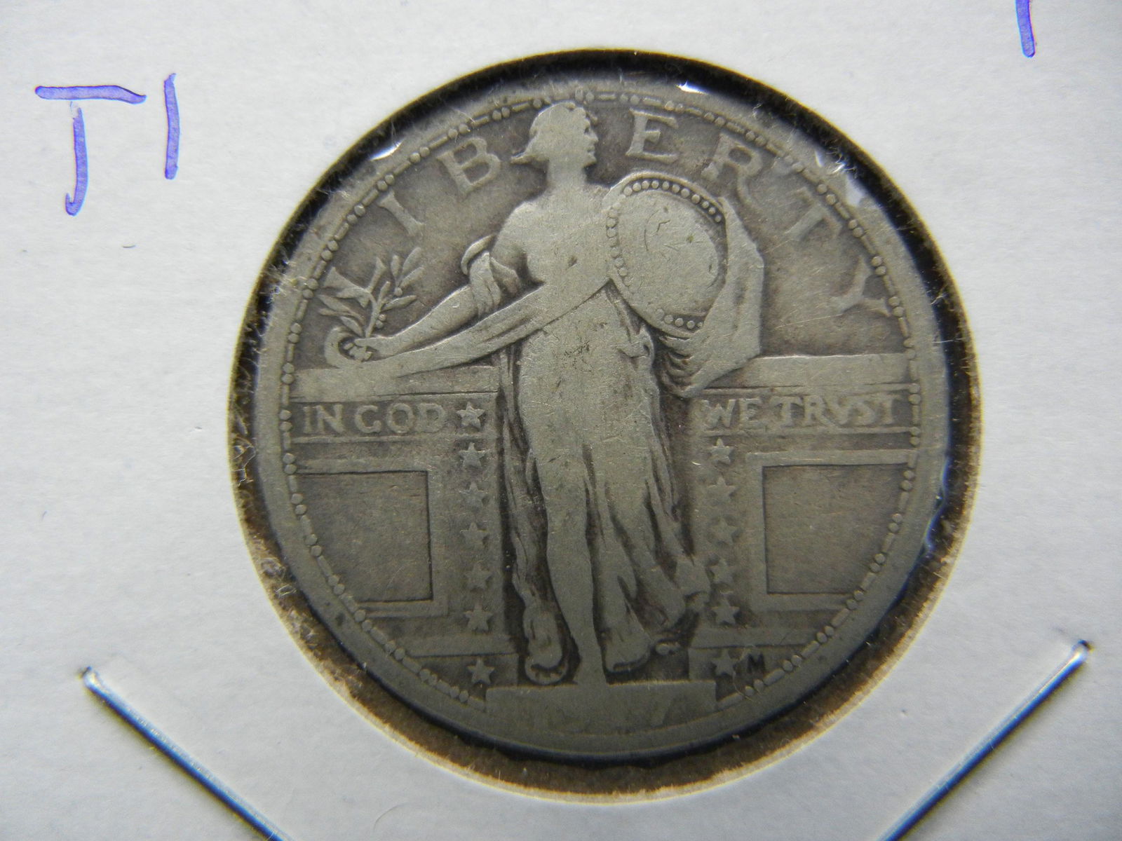 1917 Type 1 Standing Qtr. Fine (1 of 2)