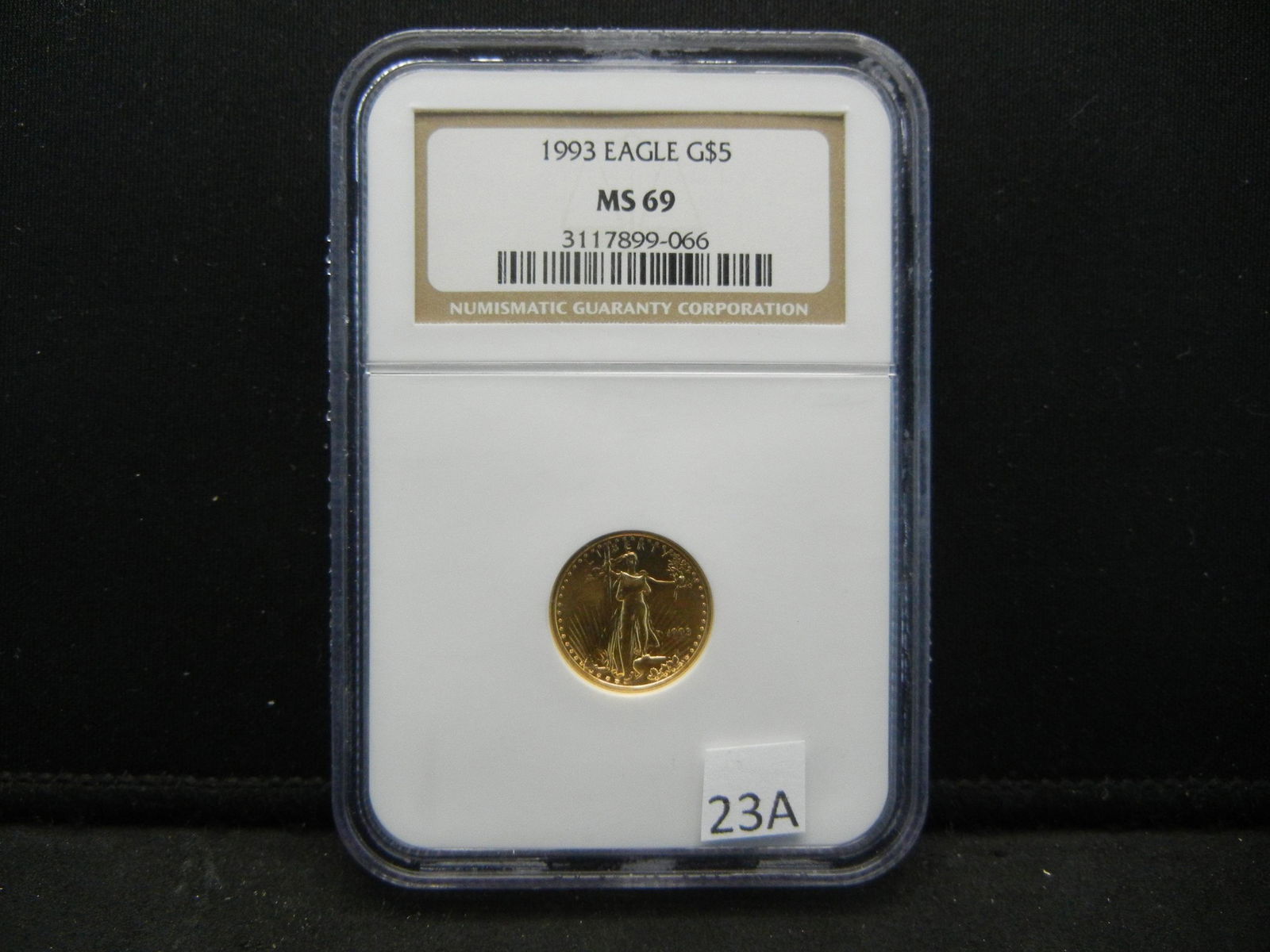 1993 Eagle Gold Five Dollar MS69 (1 of 4)