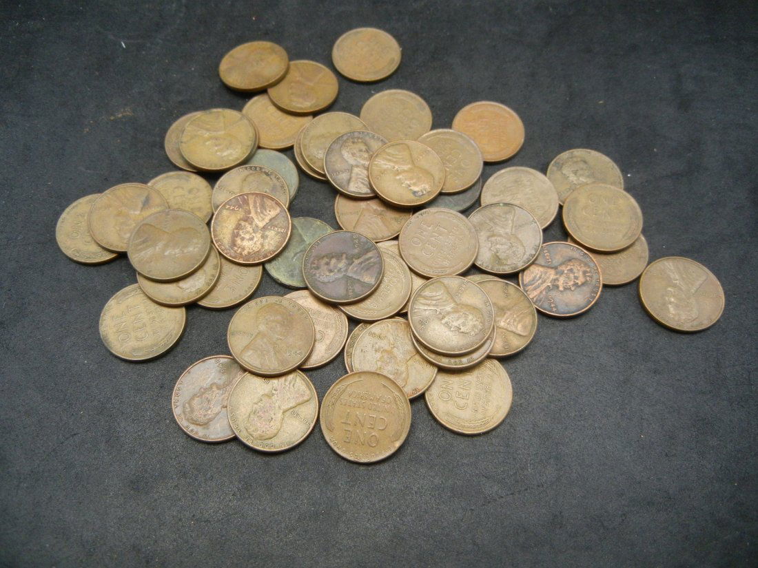 (5) Rolls of Lincoln Cents, Mixed Dates (1 of 11)