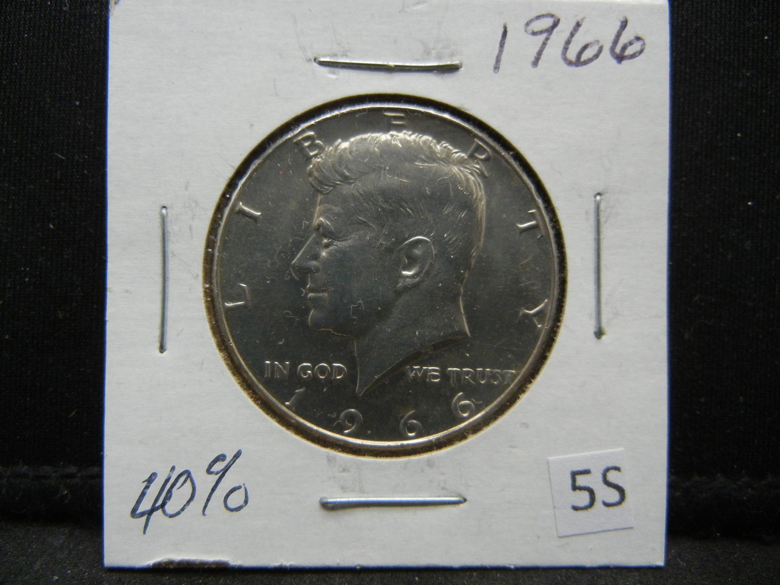 1966 Kennedy Half Dollar 40% Silver (1 of 3)