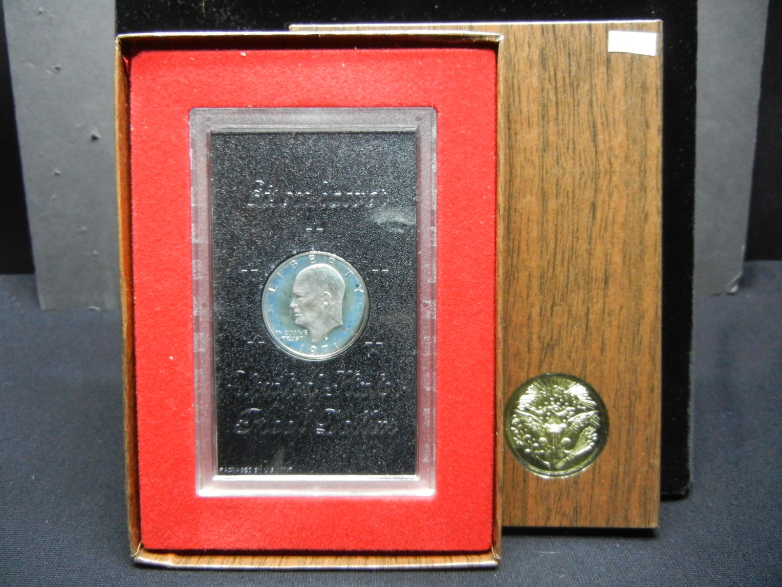 1971-S Eisenhower 40% Silver Proof Silver Dollar With (1 of 5)