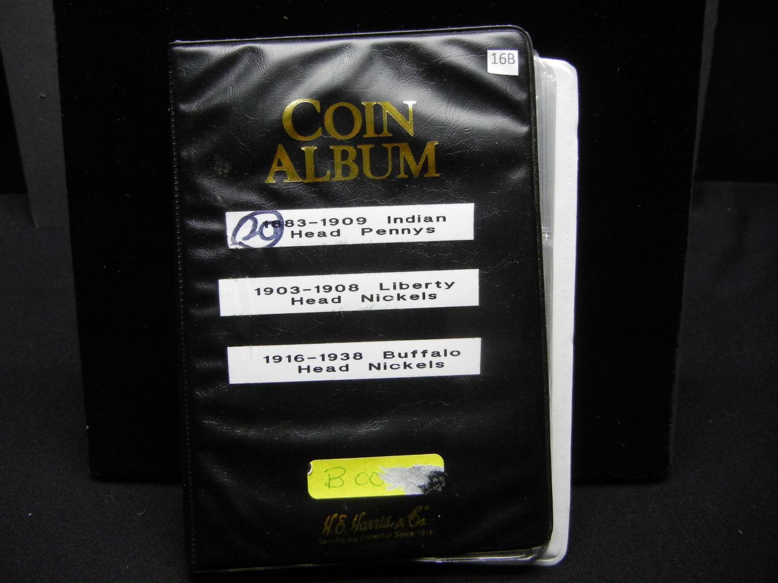 H.E. Harris and Co. Empty Coin Album, EMPTY (1 of 3)