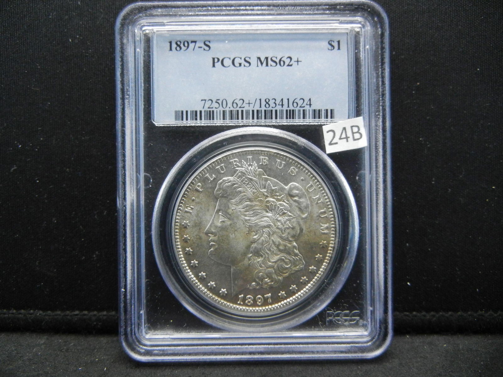 1897 S Morgan Dollar PCGS MS62 (1 of 4)