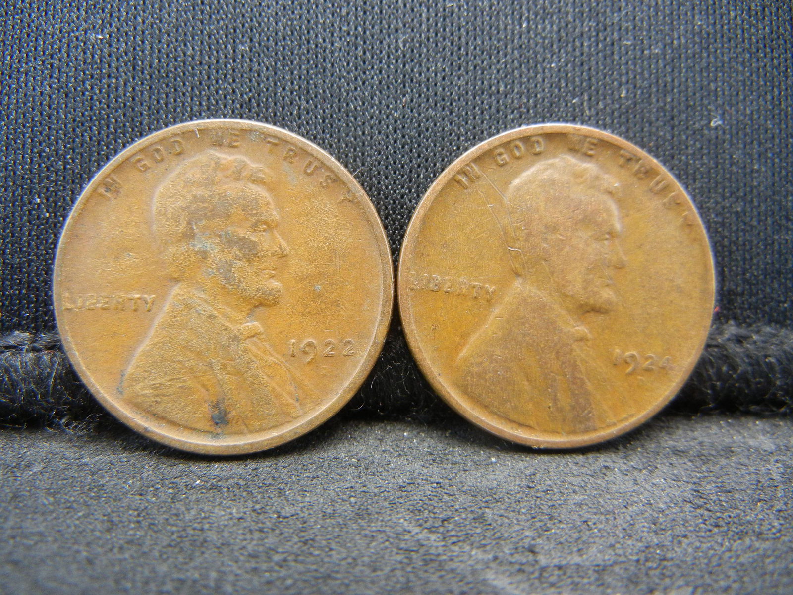 1922d+24d Lincoln Cents Key Dates Ave Circ (1 of 2)