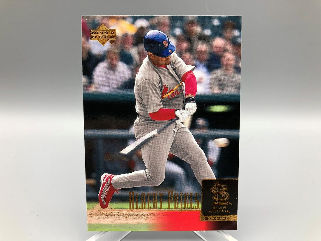 2001 Upper Deck Albert Pujols Rookie Card (1 of 2)