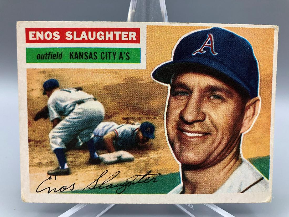 1956 Topps Enos Slaugher #109 (1 of 2)