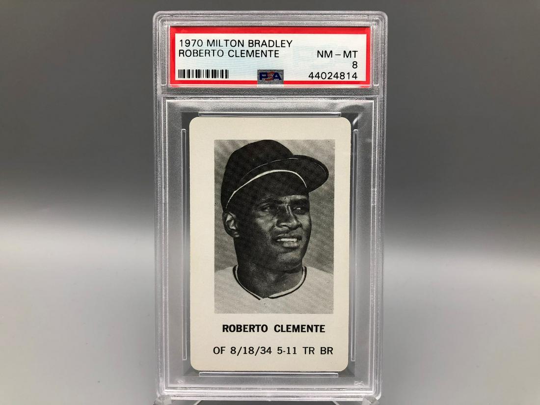 1970 Milton Bradley Roberto Clemente PSA 8 (1 of 2)