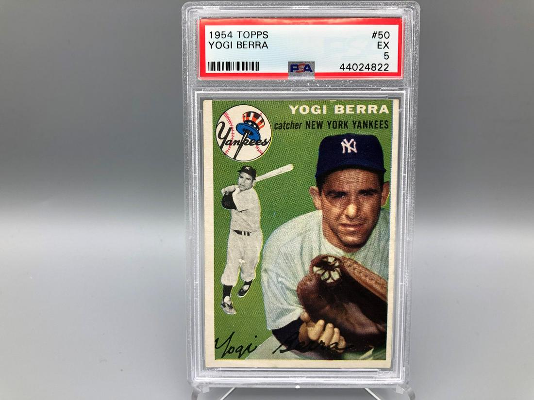 1954 Topps Yogi Berra #50 PSA 5 (1 of 2)