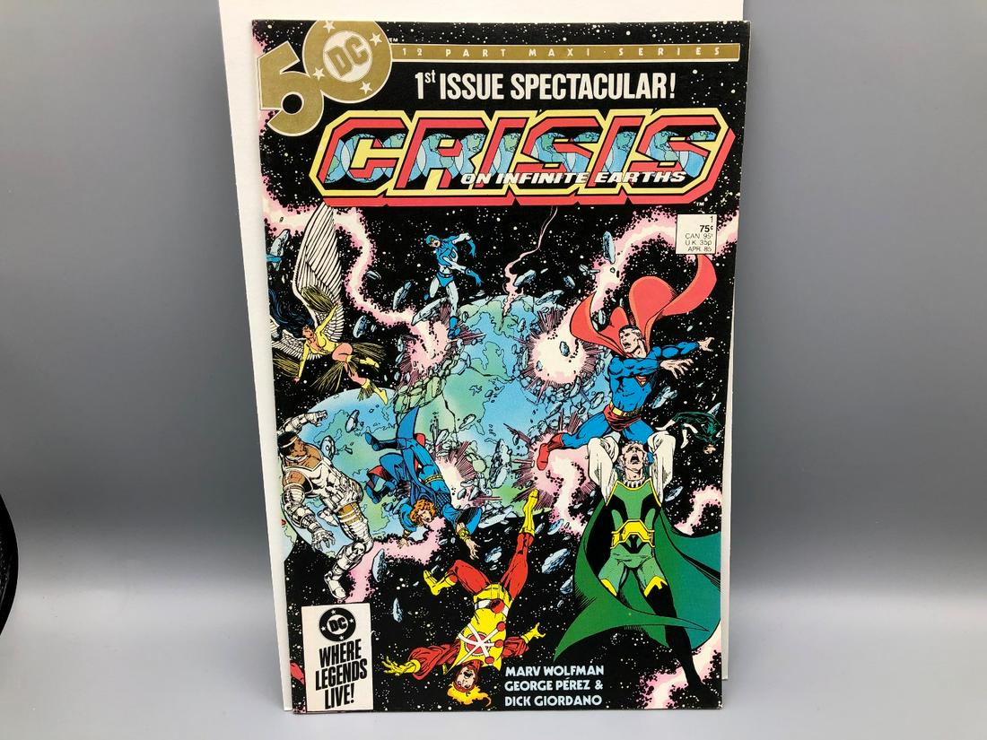 Crisis on Infinite Earths #1 - First appearance of Blue (1 of 2)