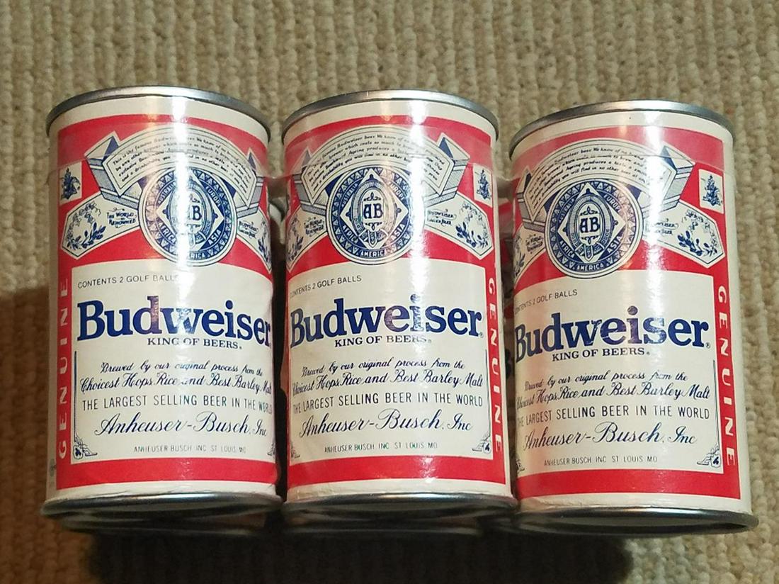 Vintage Anheuser-Busch Promotional Golf Ball 6 Pack - (1 of 3)