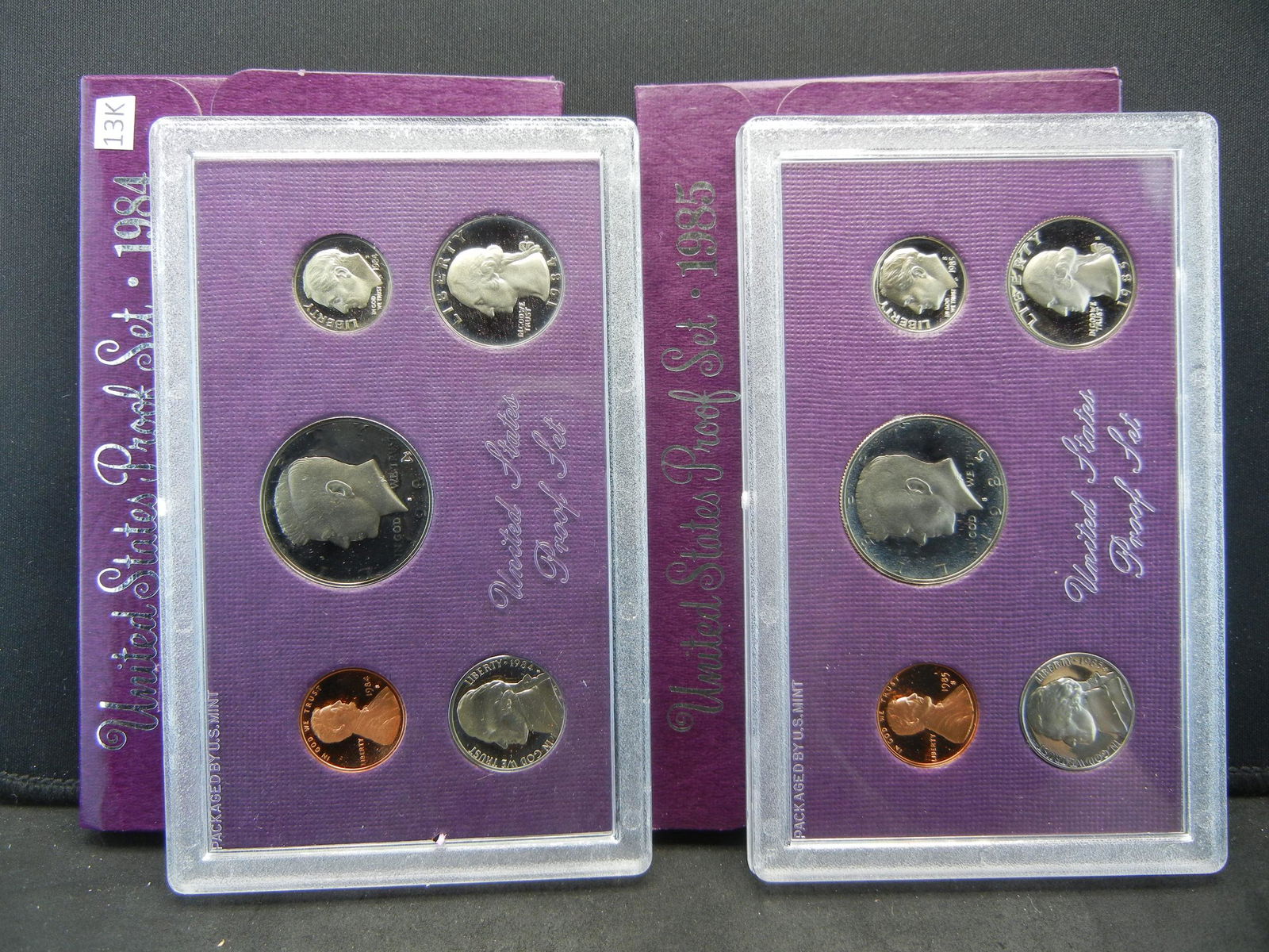 1984 & 1985 United States Mint Proof Set With Original (1 of 5)