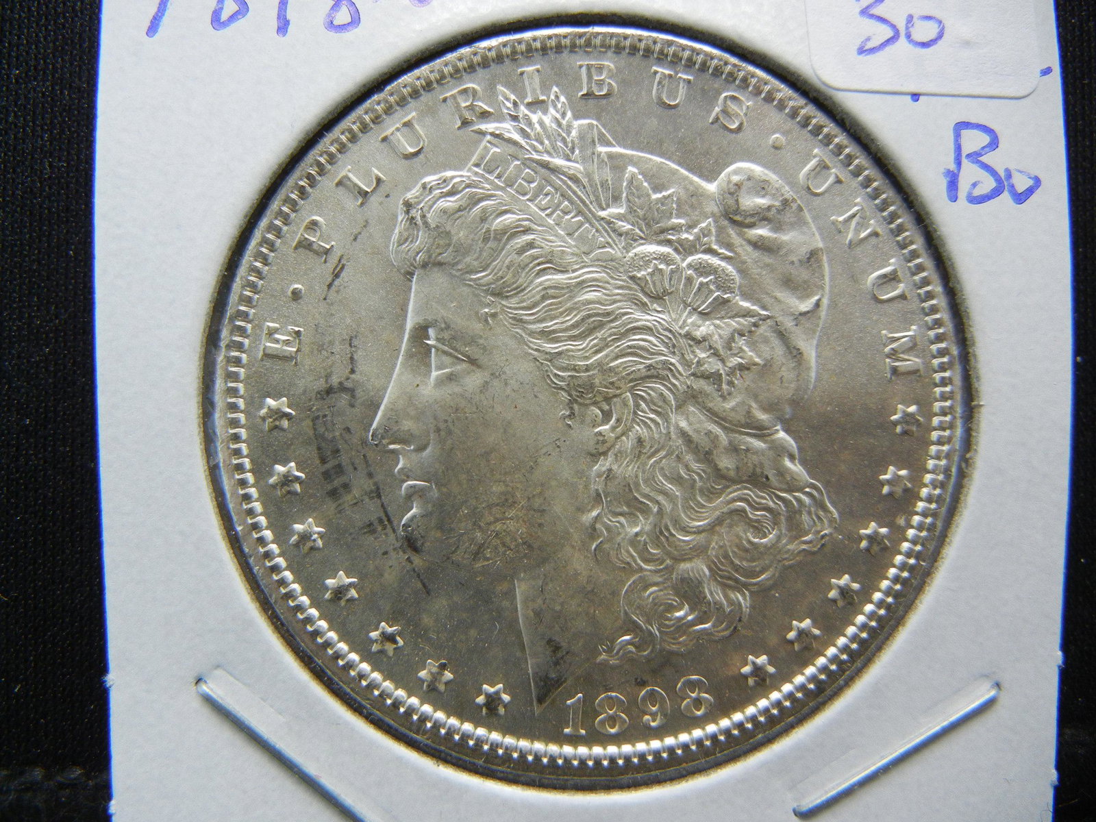 1898-O Morgan Dollar.  Choice Brilliant Uncirculated. (1 of 3)