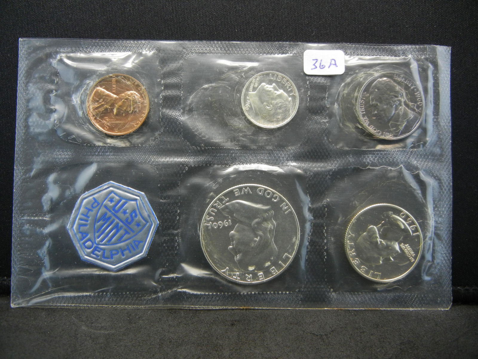 1960 US Silver Proof Set in government holder. (1 of 2)