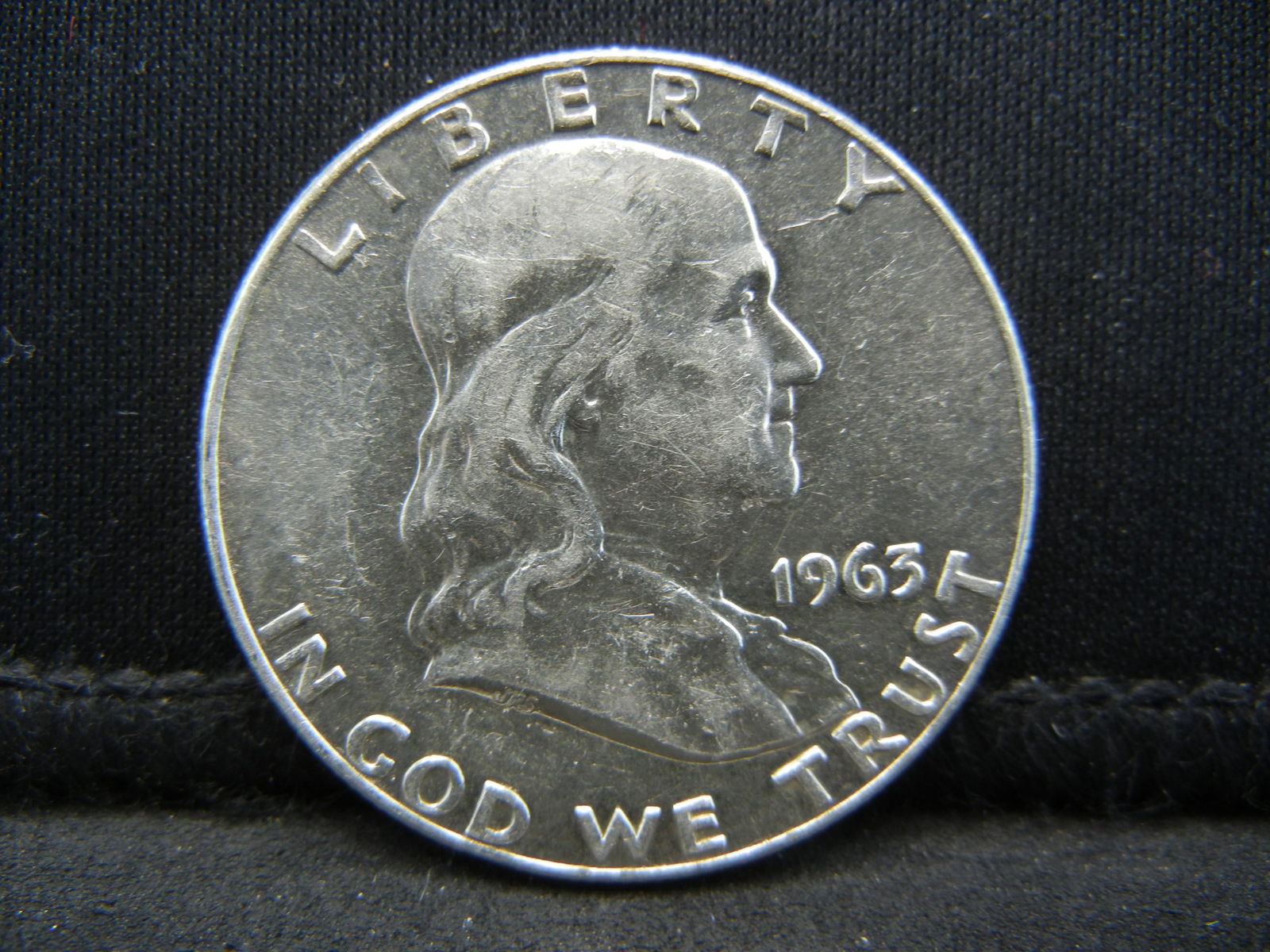 1963-D SILVER (90%) FRANKLIN HALF/BU (1 of 2)